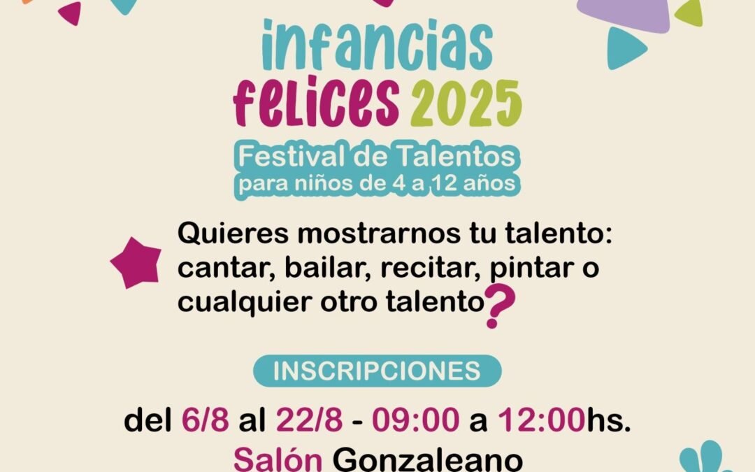 Festival de Talentos para las Infancias