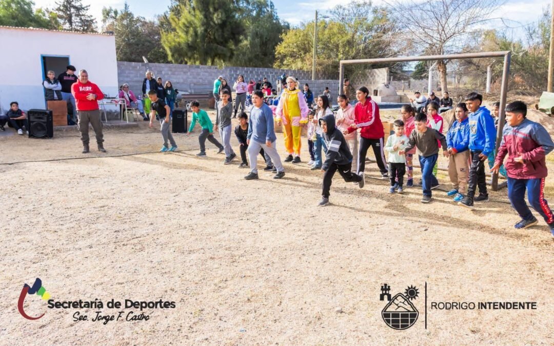 Celebración por el Mes de la Niñez en Santa Florentina